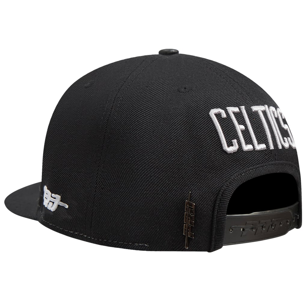  Boston Celtics Pro Standard French Terry Snapback Hat - Cream